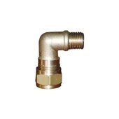 Sarı Pirinç Yüksüklü Dirsek 6mm - 1/8 - 4