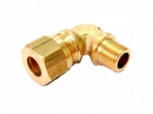 Sarı Pirinç Yüksüklü Dirsek 6mm - 1/8 - 7