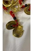 Feng Shui Bereket Şans Mutluluk Çağıran Şans Kedisi Maneki Neko Çin Paralı Feng Sui - 7