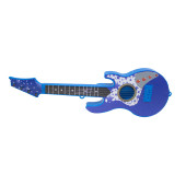 Oyuncak Rock Gitar Metal Telli 45 Cm Mavi - 1