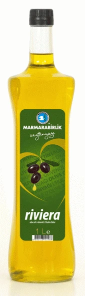 Marmarabirlik Riviera Zeytinyağı 1 LT Cam - 1