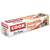 Cook Buzdolabı Poşeti Orta 24*38 - 1
