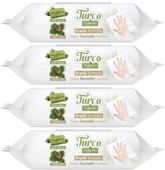 Turco Doğadan Pratik Yüzey Temizlik Havlusu 100 Yaprak Yeşil Sabun/Yeşil Çam (4 Lü Set) 400 Yaprak - 1