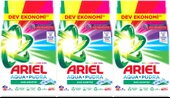 Ariel Matik Toz Çamaşır Deterjanı 21 KG Renklilere Özel/Dağ Esintisi (138 Yıkama) (3PK*7KG) - 1