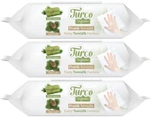Turco Doğadan Pratik Yüzey Temizlik Havlusu 100 Yaprak Yeşil Sabun/Yeşil Çam (3 Lü Set) 300 Yaprak - 1