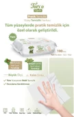 Turco Doğadan Pratik Yüzey Temizlik Havlusu 100 Yaprak Yeşil Sabun/Yeşil Çam (3 Lü Set) 300 Yaprak - 7