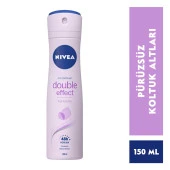 Nivea Deodorant Double Effect Mor Düşler 150ML 83764 - 1