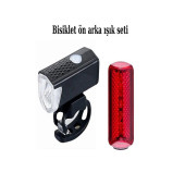 Bisiklet Ön Arka Far Seti 5 Ledli Arka Stop - 1