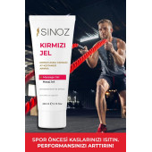 Sinoz Rahatlatıcı Ve Isıtıcı Kırmızı Masaj Jeli 200 ml - 3