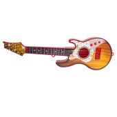 Oyuncak Rock Gitar Metal Telli 45 Cm Kırmızı - 1