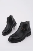 Muggo M1001 Su&soğuk Geçirmez Kürklü Garantili Unisex Kışlık Fermuarlı Bot Kauçuk Taban Sağlam - 4
