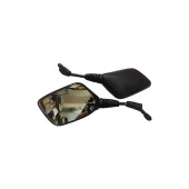Universal 10MM Motosiklet Aynası Kare Uzun Sap - 1