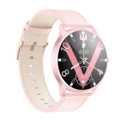 Kieslect Lora Pembe Sesli Asistan ve Arama Özellikli Akıllı Saat - 6