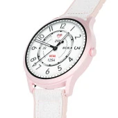 Kieslect Lora Pembe Sesli Asistan ve Arama Özellikli Akıllı Saat - 7