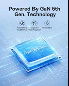 Baseus Süper Hızlı GAN 5 Pro Teknolojili 2x Type Girişli 40W Şarj Adaptörü, Akım ve Isı Korumalı Şarj Başlığı - 10