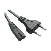 Teyp Fişi - Notebook Adaptör Işıldak Power Güç Kablosu 2 Pin thumbnail 3