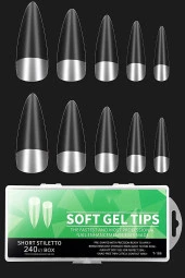 Fontenay 240lı Soft Jel Tips & Yeni Nesil Kullanımı Kolay Yumuşak Jel Tips T-186-4 - 1
