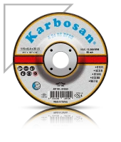 Karbosan Metal Taşlama Diski 180 x 8.0 x 22.23 - 1