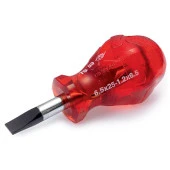 İzeltaş  5.5x25 Kraft Düz Topaç Tornavida - 1