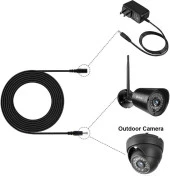 Dc Adaptör Uzatma Kablosu 3 Metre 5.5mm x 2.1mm Dişi Erkek thumbnail 4