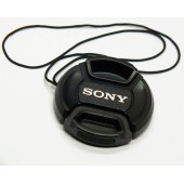 Sony Lensler İçin 49mm Bağcıklı Snap On Lens Kapağı, Objektif Kapağı - 3
