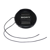 Sony Lensler İçin 49mm Bağcıklı Snap On Lens Kapağı, Objektif Kapağı - 7