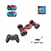 SYR-666-811 Kumandalı Şarjlı Işıklı 2.4 Ghz Akrobat Araba - 2