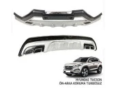 Hyundai Tucson Uyumlu Ön Arka Tampon Koruması Difüzör 2015 2016 - 2