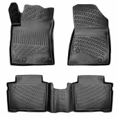 Rizline Ford Explorer için 5 Koltuk Usa 2011-2019 3D Havuzlu Paspas - 4