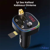 ScHitec C20 Fm Handsfree Bluetooth Modülatör Araç MP3 Player - 3