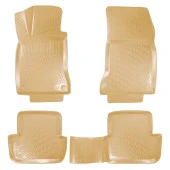 Chevrolet Captiva 2006-2018 için 3D Havuzlu Bej Paspas Seti - 3