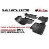 Citroen C-Elysee 2012 için Sonrası 3D Havuzlu Paspas Drs Offroad 4X4 thumbnail 1