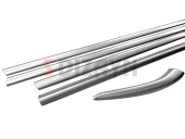 Citroen C-Elysee Krom için Cam Çıta 6 Parça 2012 Üzeri thumbnail 3