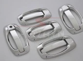 Citroen Nemo Krom için Kapı Kolu 5 Kapı 10 Parça 2008 Üzeri (Set) thumbnail 2