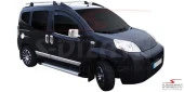 Fiat Fiorino Krom için Cam Çıtası 2 Parça 2008 Üzeri - 2