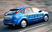 Ford Focus 2 için Krom Cam Çıtası 4 Parça 2005-2008 - 3