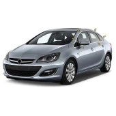 Opel Astra J için Sedan Krom Cam Çerçeve Seti 12 Parça 2012 Üzeri (Bütün-Formlu) - 4