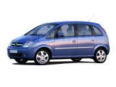 Opel Meriva A için Krom Yan Kapı Çıtası 4 Parça 2002-2010 - 1