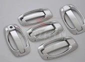 Peugeot Bipper Krom için Kapı Kolu 5 Kapı 10 Parça (Set) 2008 Üzeri thumbnail 2
