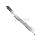 Peugeot Partner Tepee için Krom Arka Tampon Eşiği 2008-2018 - 2