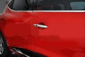 Renault Clio 4 için Hatchback Krom Cam Çıtası 8 Parça. 2012 Üzeri thumbnail 4