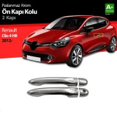 Renault Clio 4 için Hatchback Krom Ön Kapı Kolu 2 Kapı 2012 Üzeri thumbnail 1