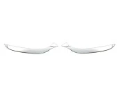 Renault Clio 4 için Sport Tourer Krom Far Alt Çıtası 2 Parça. 2012-2016 thumbnail 2