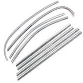 Renault Fluence Krom için Cam Çerçeve Seti 8 Parça 2010 Üzeri thumbnail 3