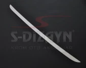 Renault Megane 2 için Sedan Krom Bagaj Alt Çıta 2004-2006 thumbnail 2