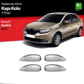 Renault Symbol 3 için Krom Kapı Kolu 4 Kapı 2013 Üzeri thumbnail 1