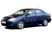 Toyota Corolla Krom için Cam Çıtası 4 Parça. 2002-2007 - 1