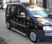 Volkswagen Caddy Maxi için Krom Yan Kapı Çıtası 4 Parça 2007-2010 - 3
