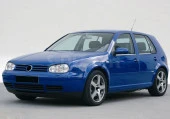 Volkswagen Golf 4 için Krom Cam Çıtası 4 Parça 1998-2004 - 1
