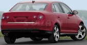 Volkswagen Jetta Krom için Bagaj Alt Çıta 2006-2011 - 1